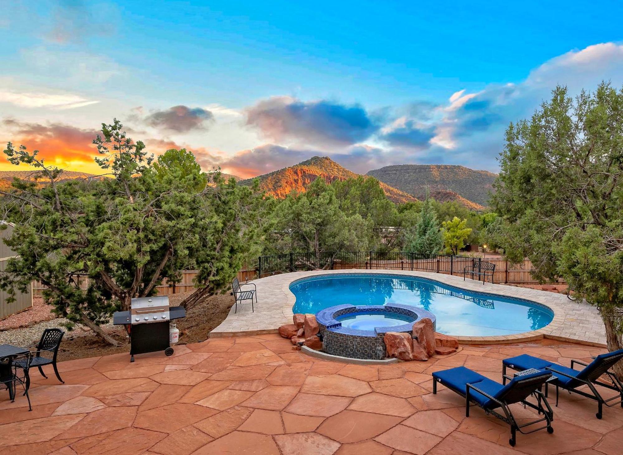 Sedona'S Paradise Found, Saltwater Pool And Hot Tub, Private Oasis! Exterior foto