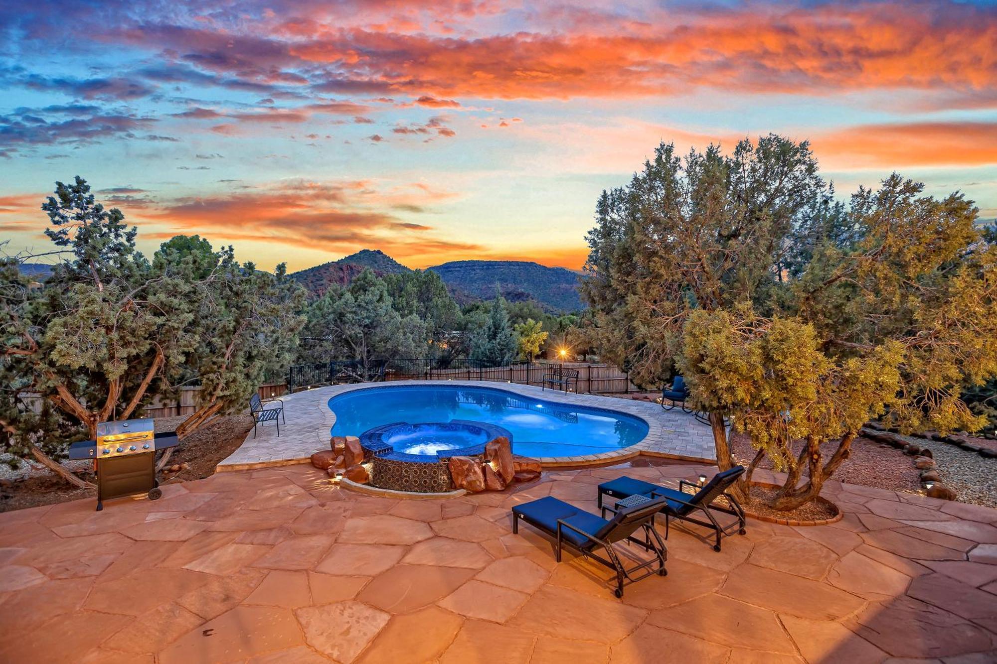 Sedona'S Paradise Found, Saltwater Pool And Hot Tub, Private Oasis! Exterior foto